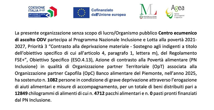 Rendiconto annuale C.E.A. 2026